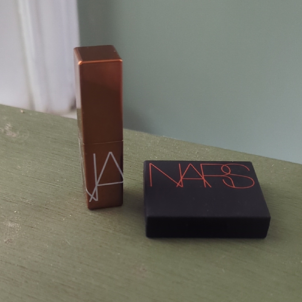 NARS Bronze Lipstick and Black Blush Duo